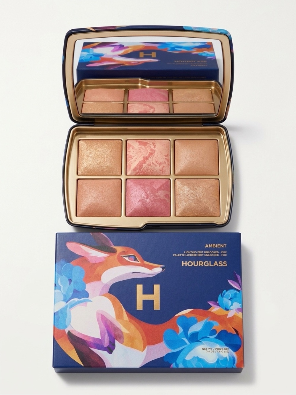 Hourglass Ambient Lighting & Blush Palette - Pink, Peach & Gold Tones
